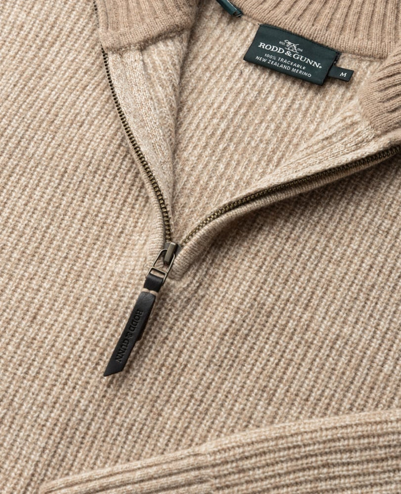 Rodd & Gunn Robbies Road Quarter Zip Sweater