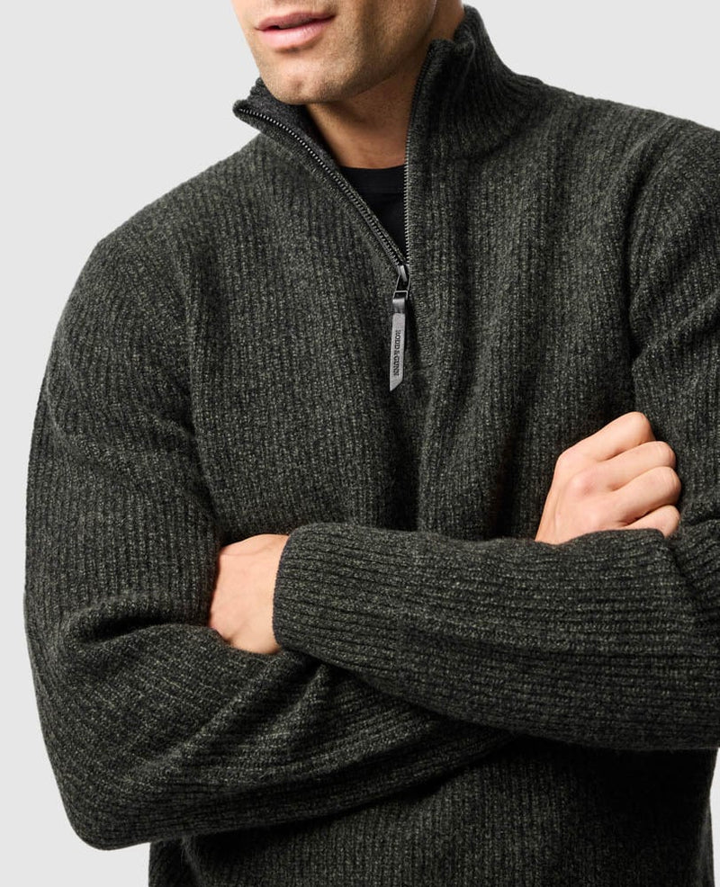 Rodd & Gunn Robbies Road Quarter Zip Sweater