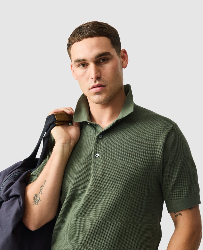 Rodd & Gunn Masons Flat Subtle Stripe Polo