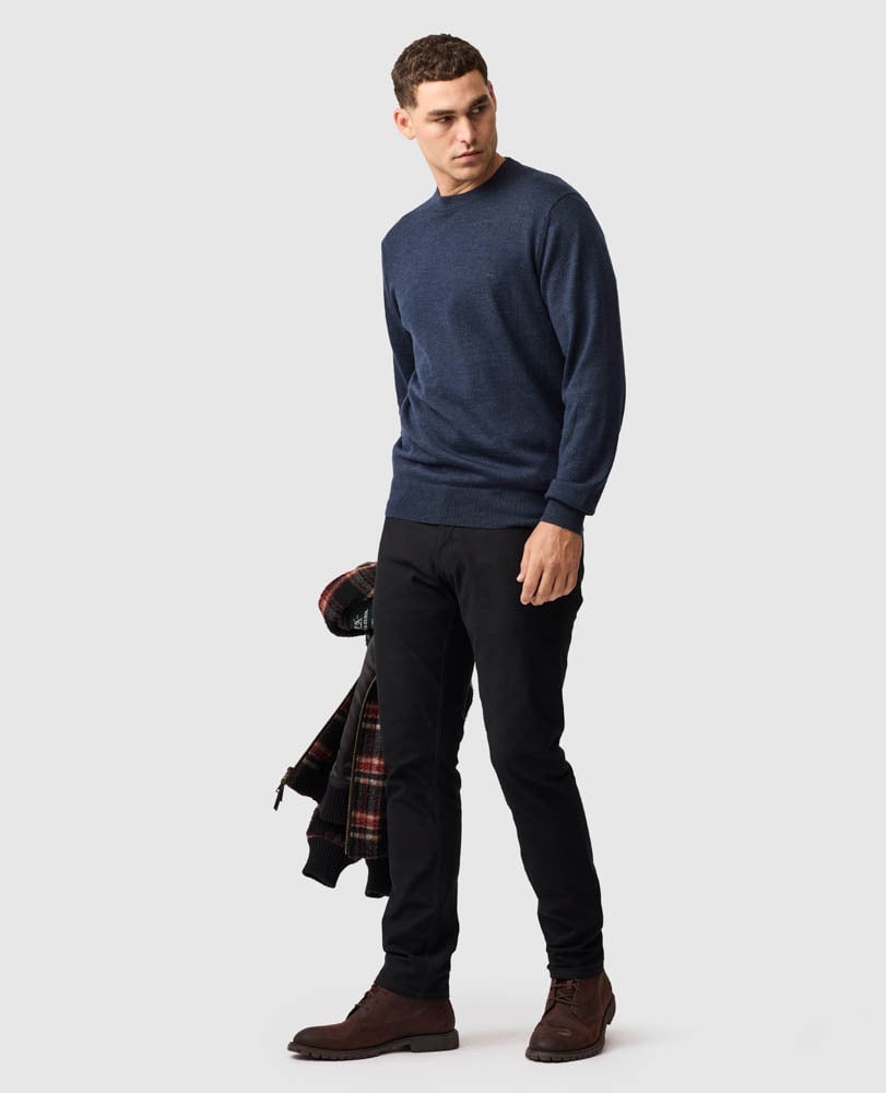 Rodd & Gunn York Bay Merino Crew Sweater