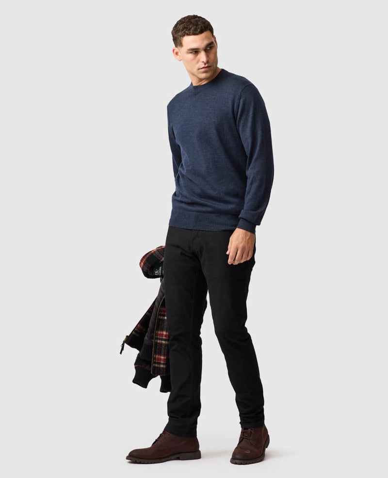 Rodd & Gunn York Bay Merino Crew Sweater
