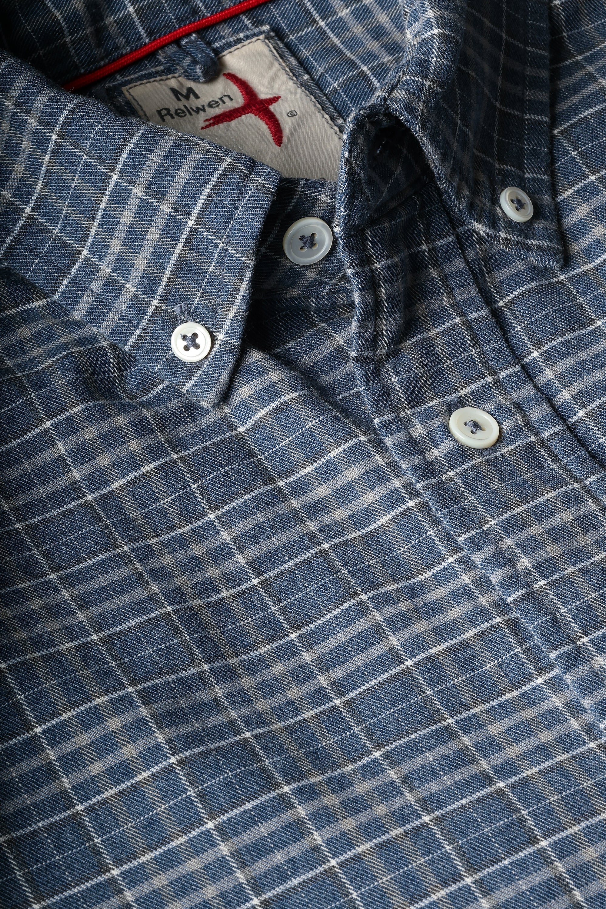 Relwen Huron Blues Woven Shirt