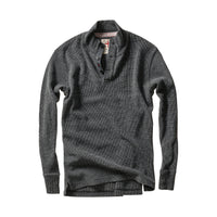 Relwen Bi-Waffle Mock Neck Sweater