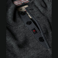 Relwen Bi-Waffle Mock Neck Sweater