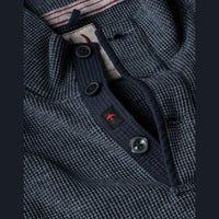 Relwen Bi-Waffle Mock Neck Sweater