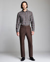 Billy Reid Pickwick Grid Plaid Soft Brushed Shirt