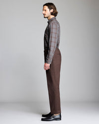 Billy Reid Pickwick Grid Plaid Soft Brushed Shirt