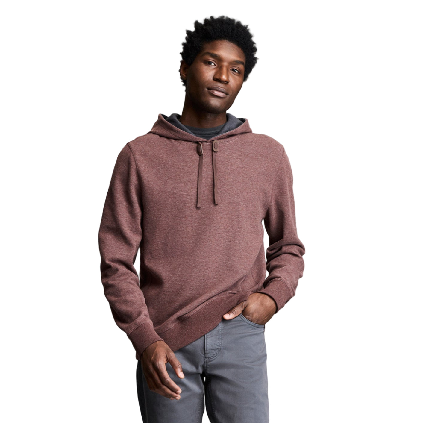 Billy Reid Rib Pullover Hoodie