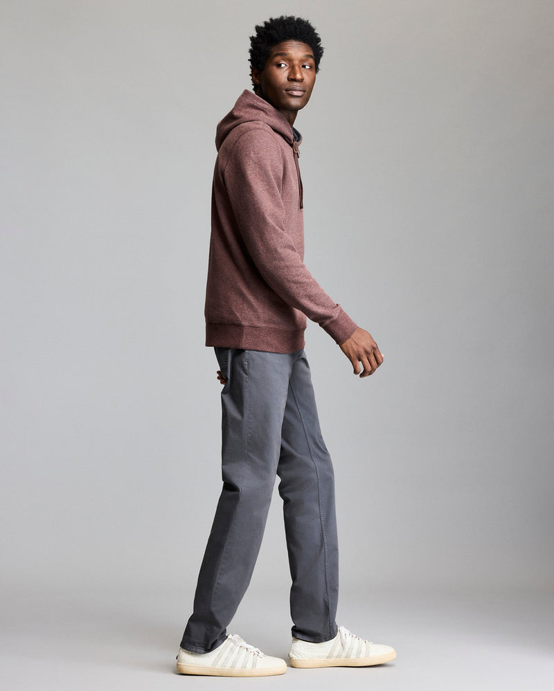 Billy Reid Rib Pullover Hoodie