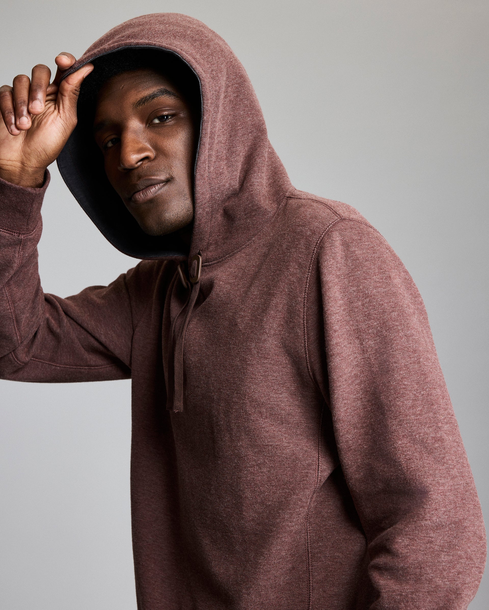 Billy Reid Rib Pullover Hoodie