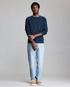 Billy Reid Sueded Cotton LS Crew
