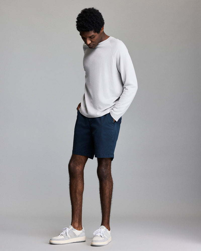 Billy Reid Sueded Cotton LS Crew