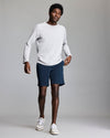 Billy Reid Sueded Cotton LS Crew