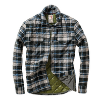 Relwen Quilted Flannel Shirt Jacket