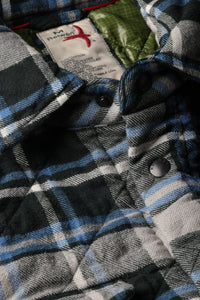 Relwen Quilted Flannel Shirt Jacket