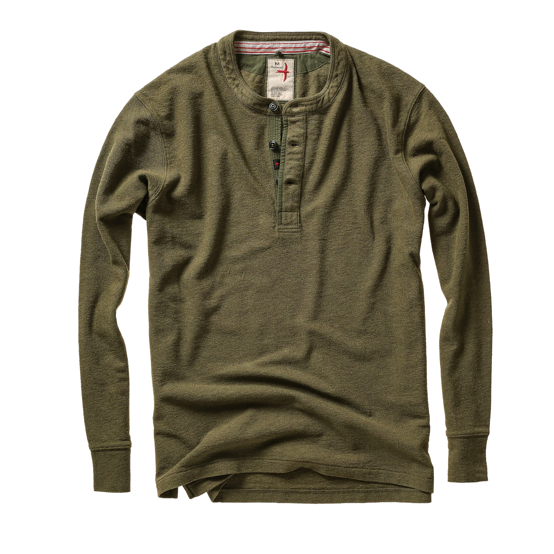 Relwen Slub Jersey Henley