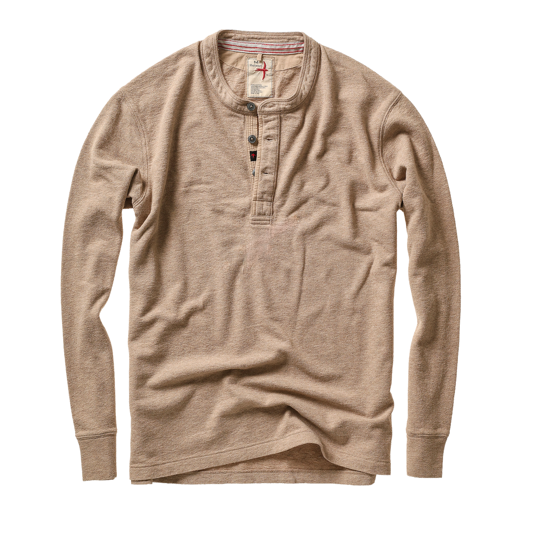 Relwen Slub Jersey Henley