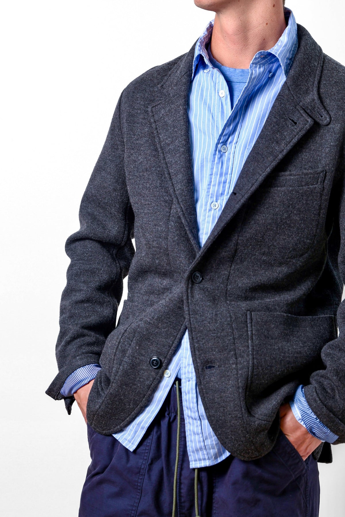 Relwen Sweater Trap Blazer