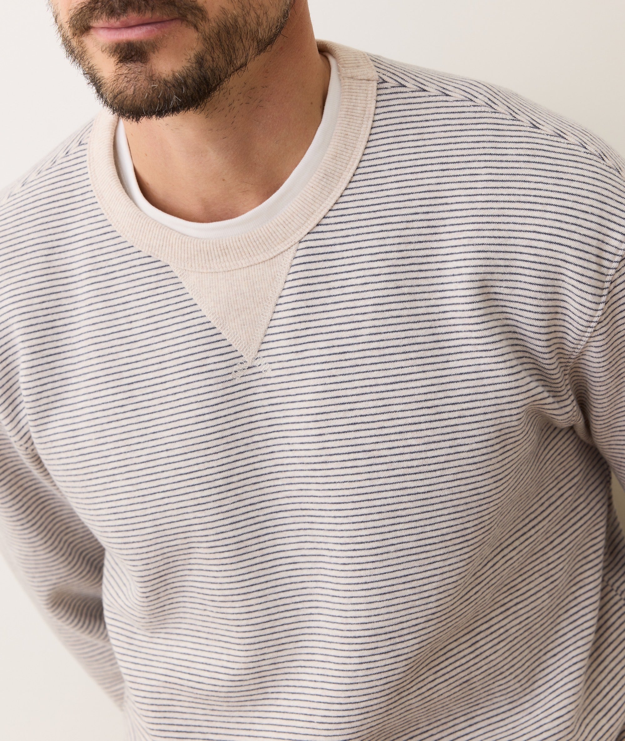 Marine Layer Relaxed Cloud 9 Fleece Crewneck