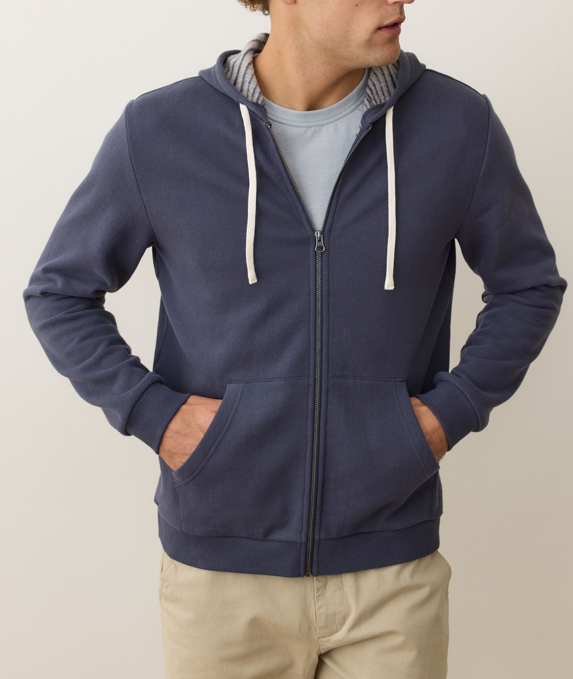 Marine Layer Cloud 9 Fleece Full Zip Hoodie