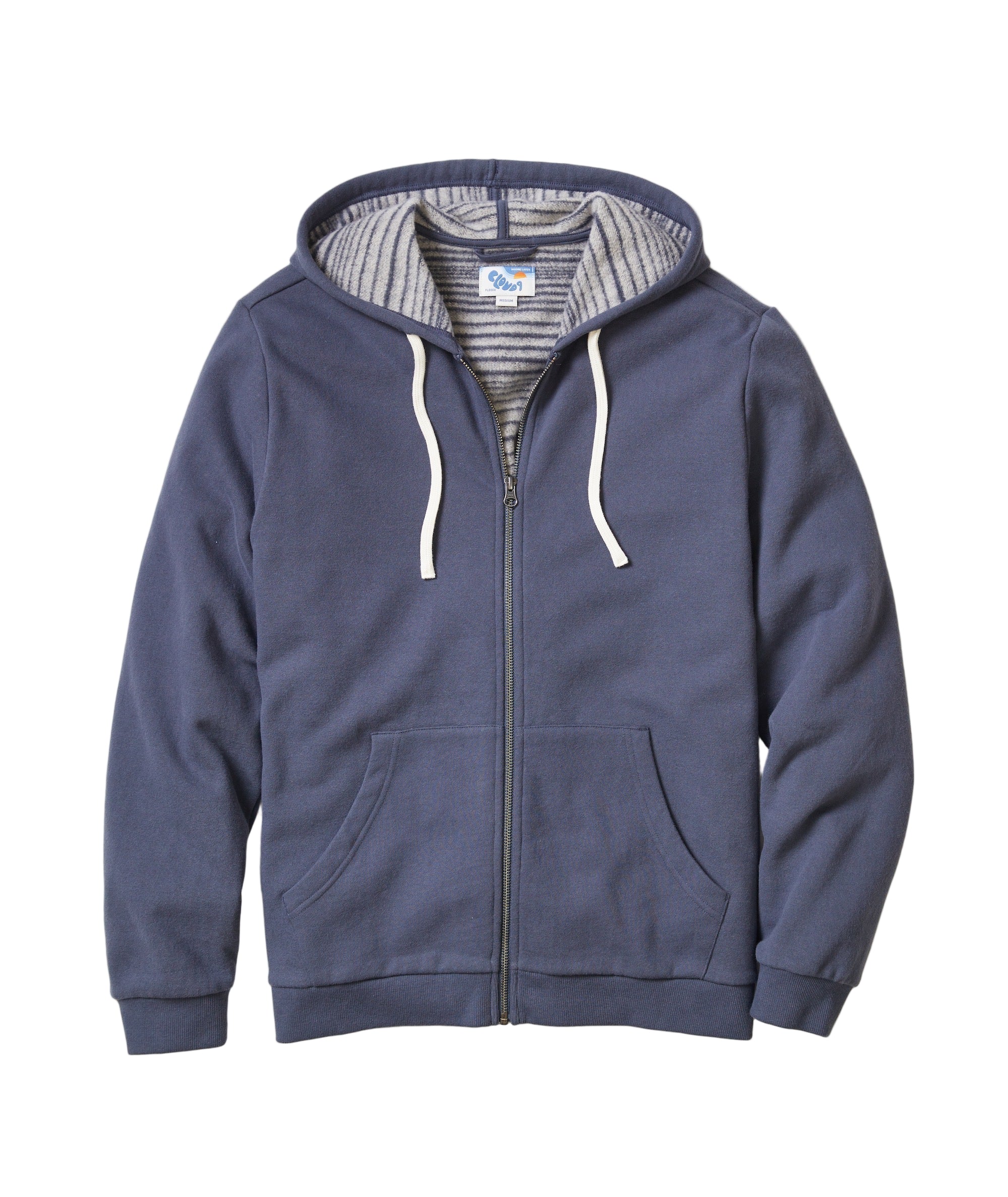 Marine Layer Cloud 9 Fleece Full Zip Hoodie