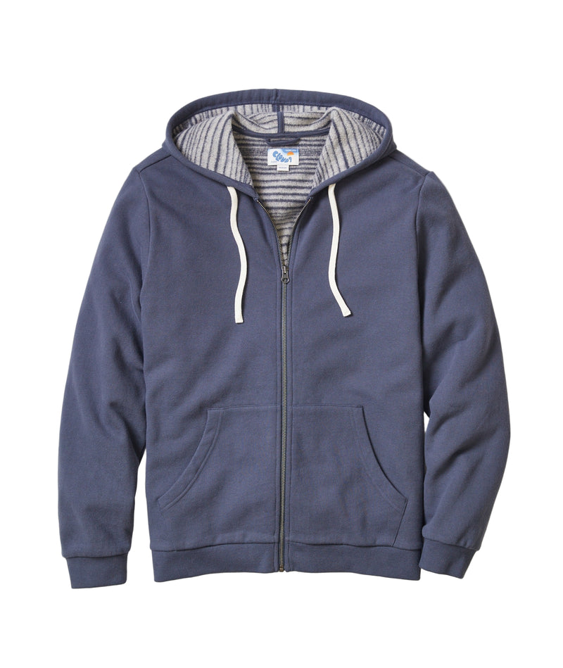 Marine Layer Cloud 9 Fleece Full Zip Hoodie