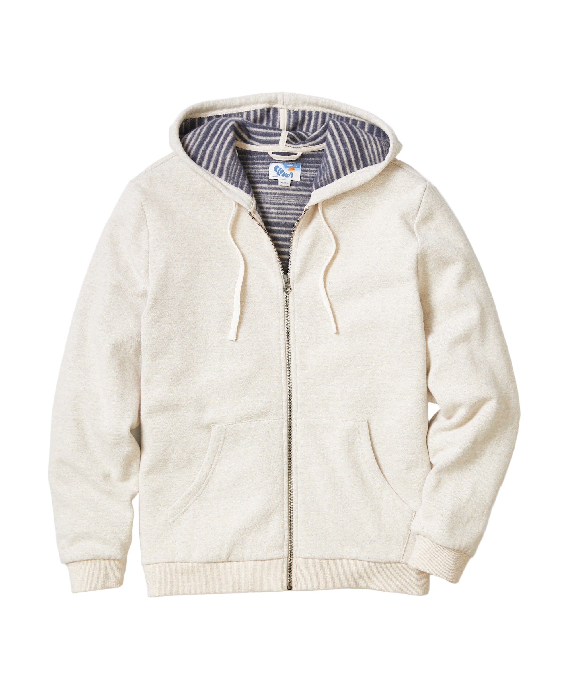 Marine Layer Cloud 9 Fleece Full Zip Hoodie