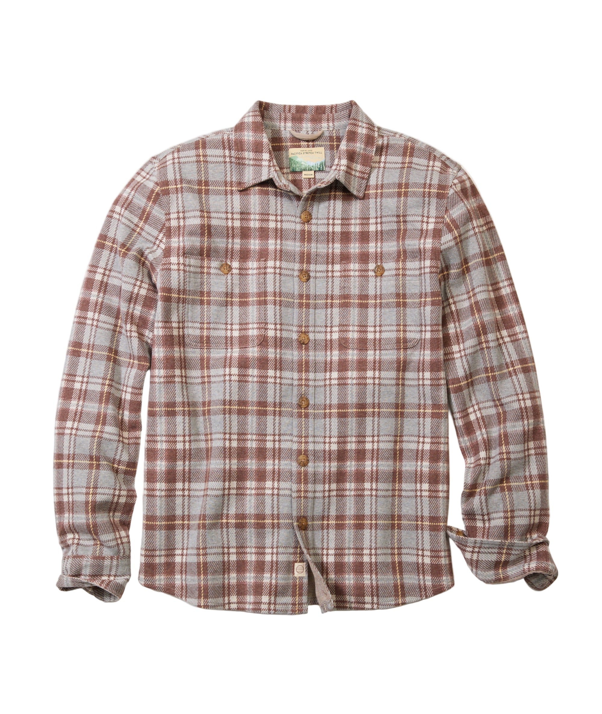 Marine Layer Pacifica Stretch Twill Overshirt