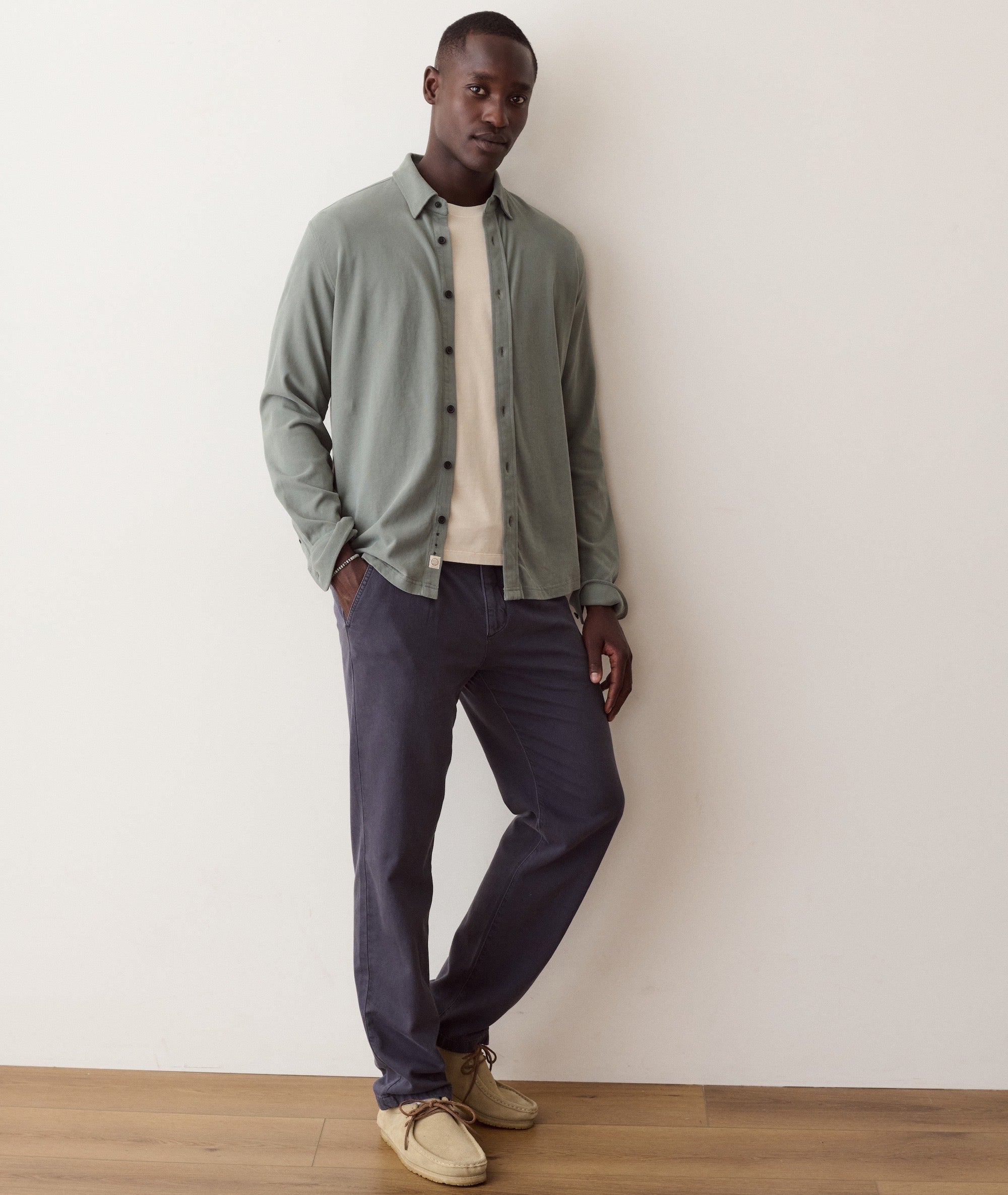 Marine Layer Luxe Jersey Shirt
