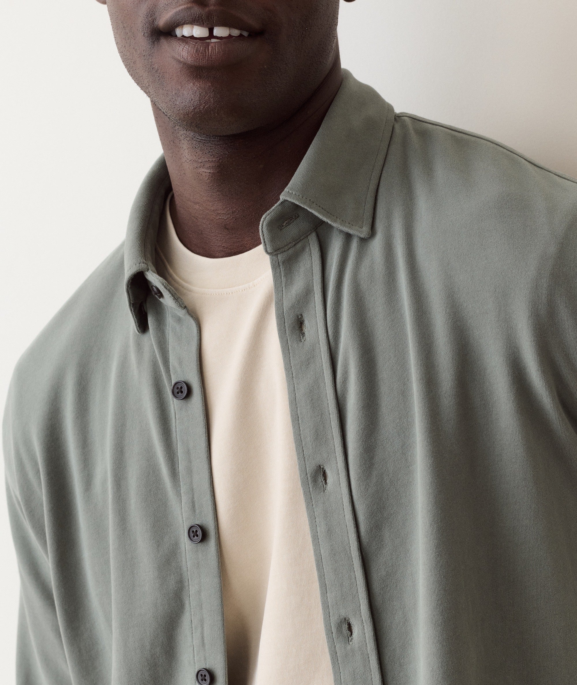 Marine Layer Luxe Jersey Shirt