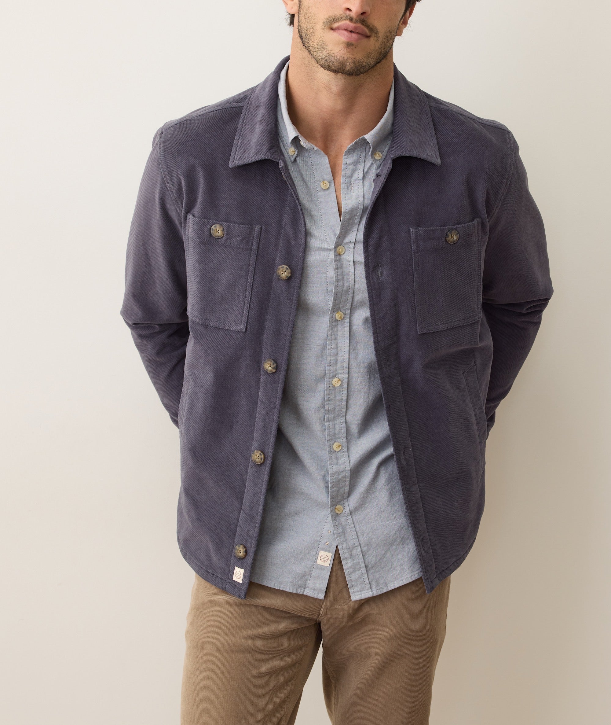 Marine Layer Max Moleskin Overshirt