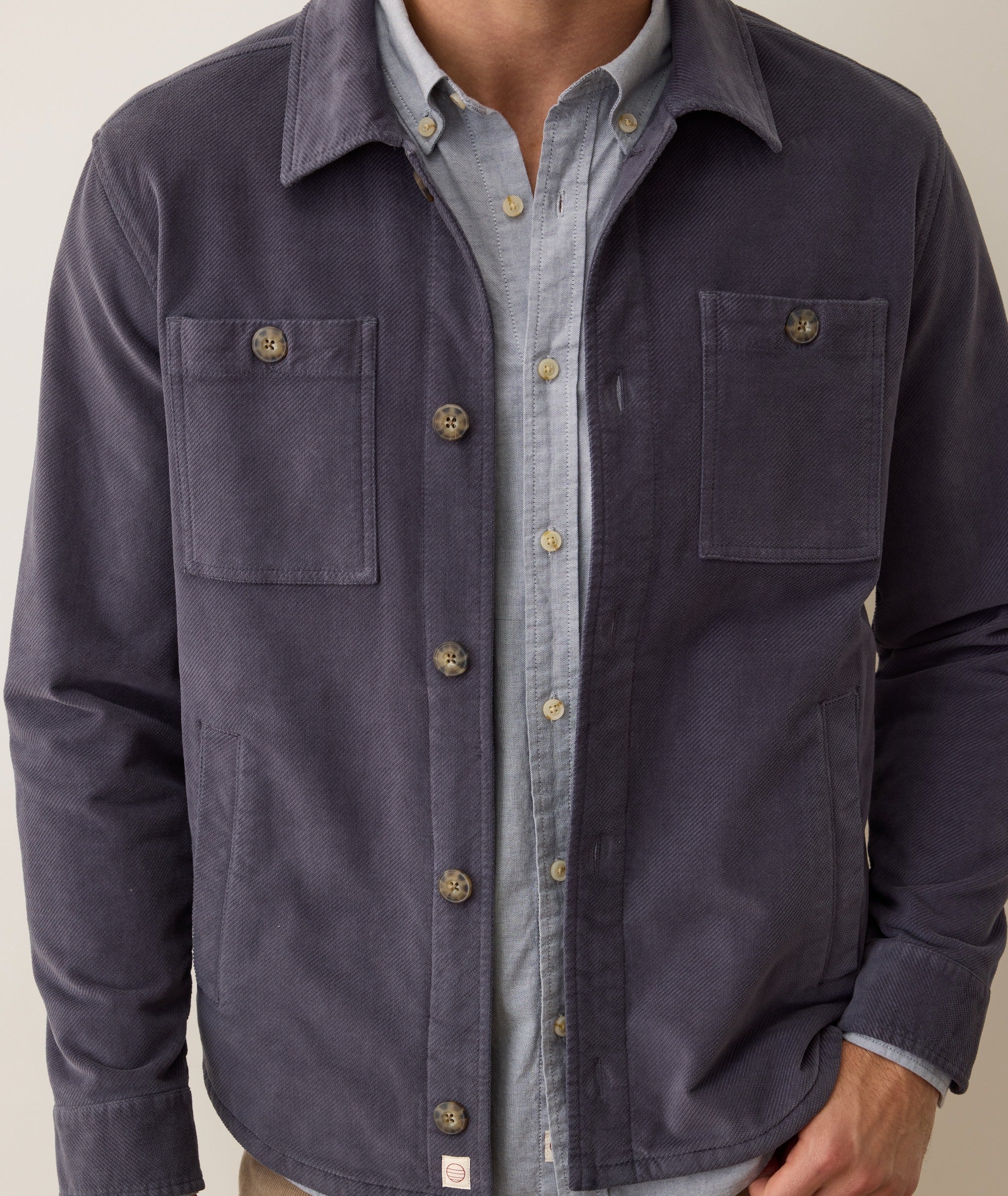 Marine Layer Max Moleskin Overshirt
