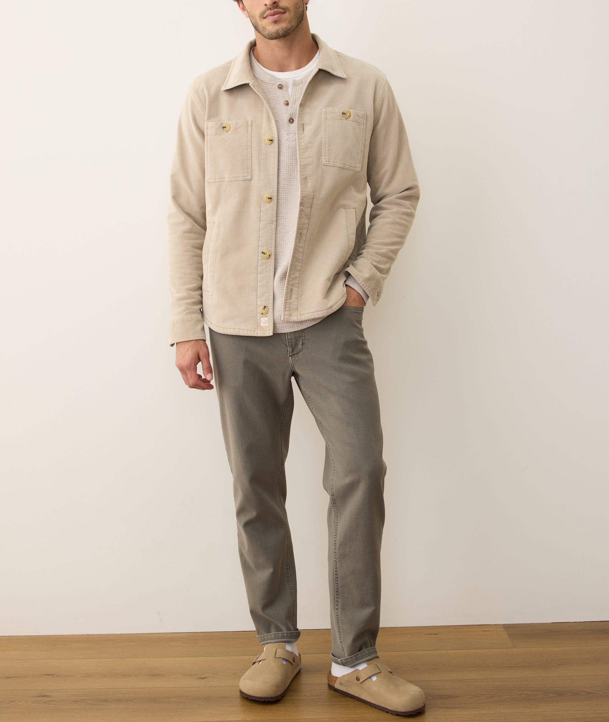 Marine Layer Max Moleskin Overshirt