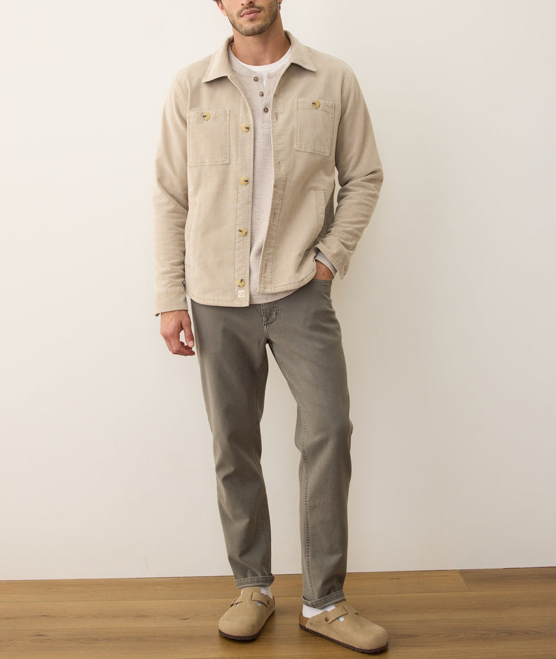 Marine Layer Max Moleskin Overshirt