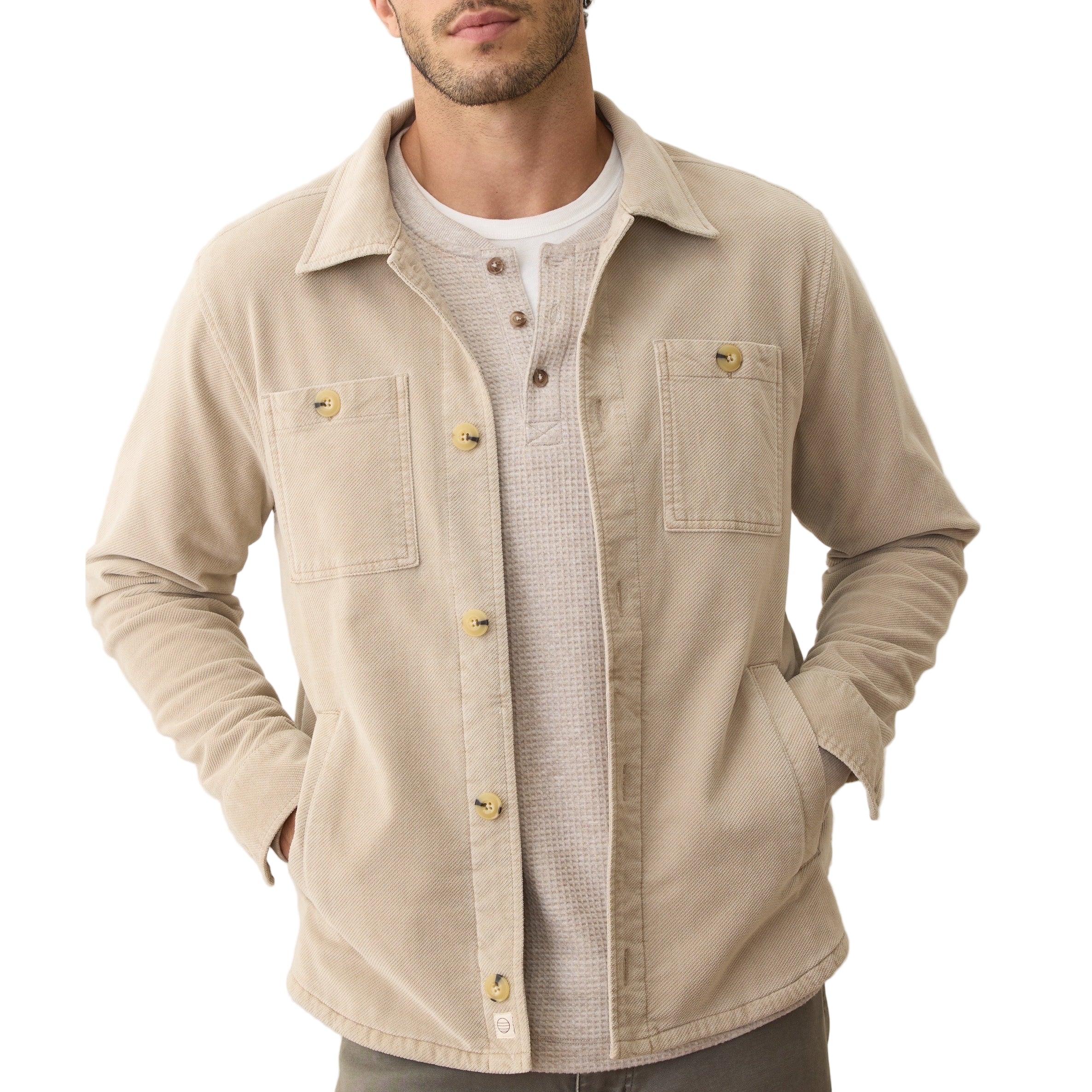 Marine Layer Max Moleskin Overshirt