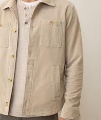 Marine Layer Max Moleskin Overshirt