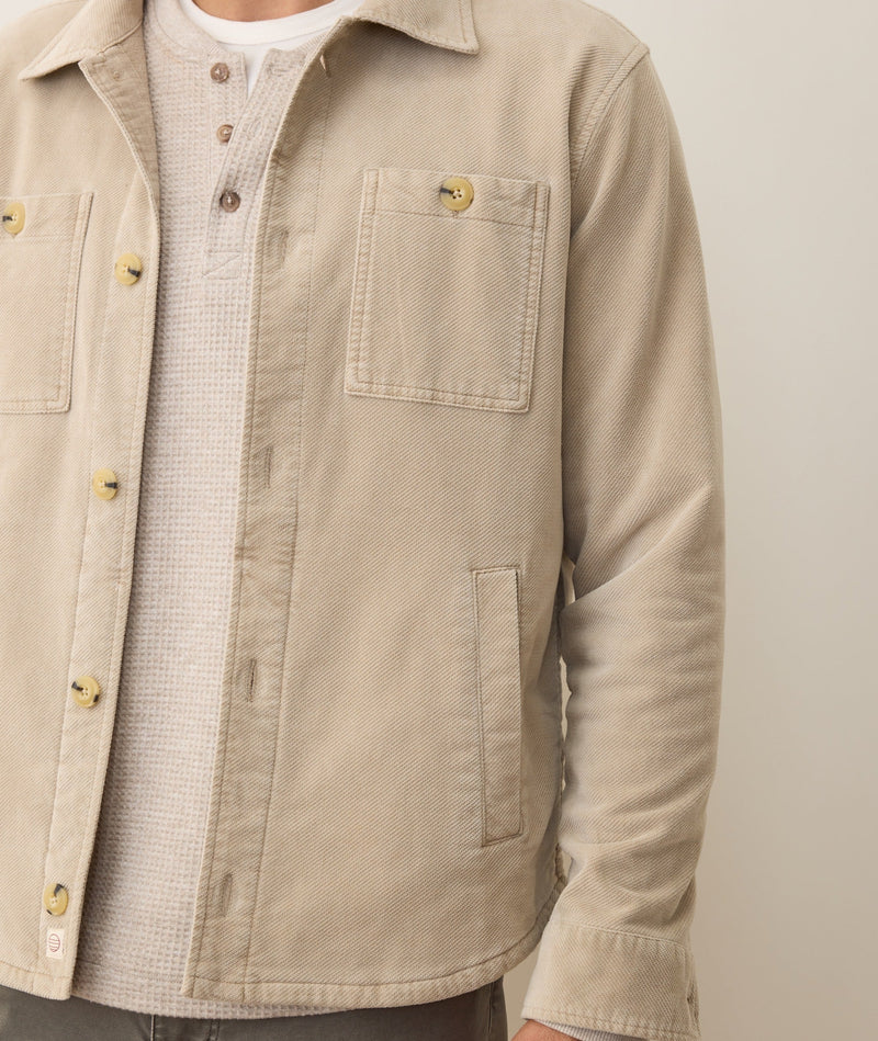 Marine Layer Max Moleskin Overshirt