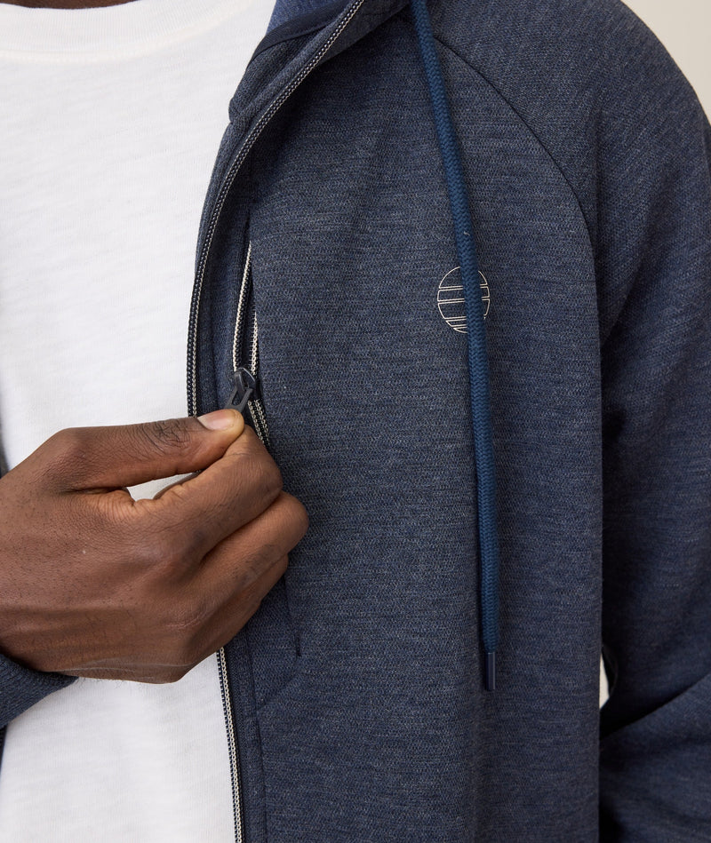 Marine Layer Scuba Knit Zip Hoodie