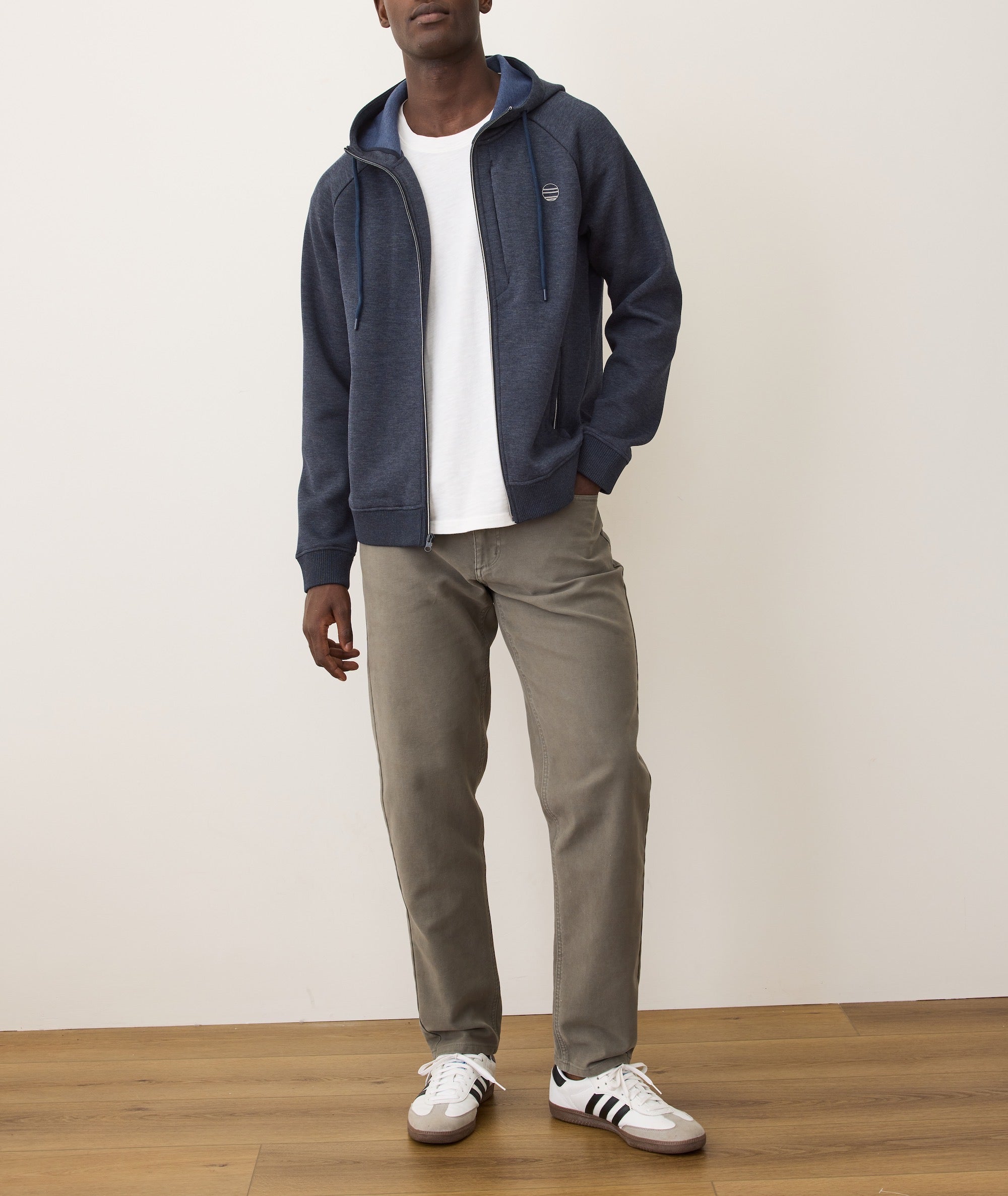 Marine Layer Scuba Knit Zip Hoodie