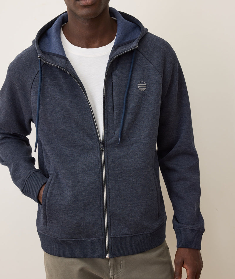 Marine Layer Scuba Knit Zip Hoodie