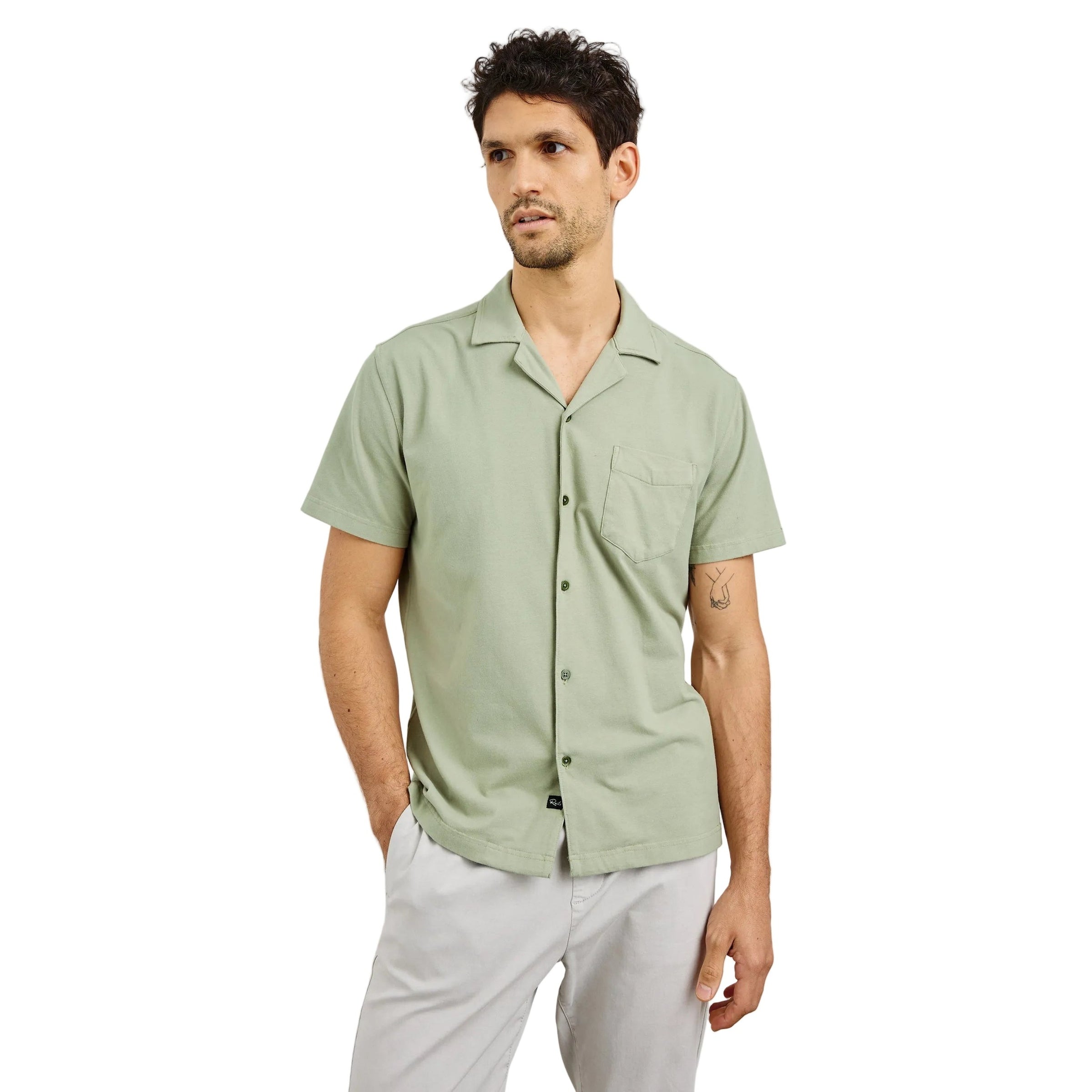 Rails | Flint Shirt - Sage | Premium Cotton | Size XL