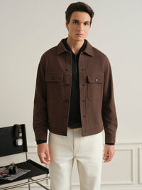 ONS Elliot Textured Trucker Jacket