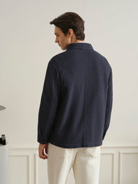 ONS Remi Rattan Textured Shirt Jacket