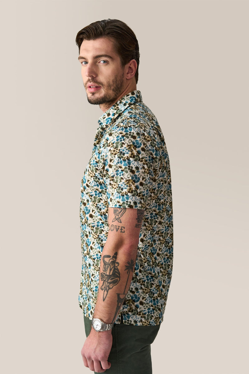 Good Man Brand On Point Print Pattern SS Shirt