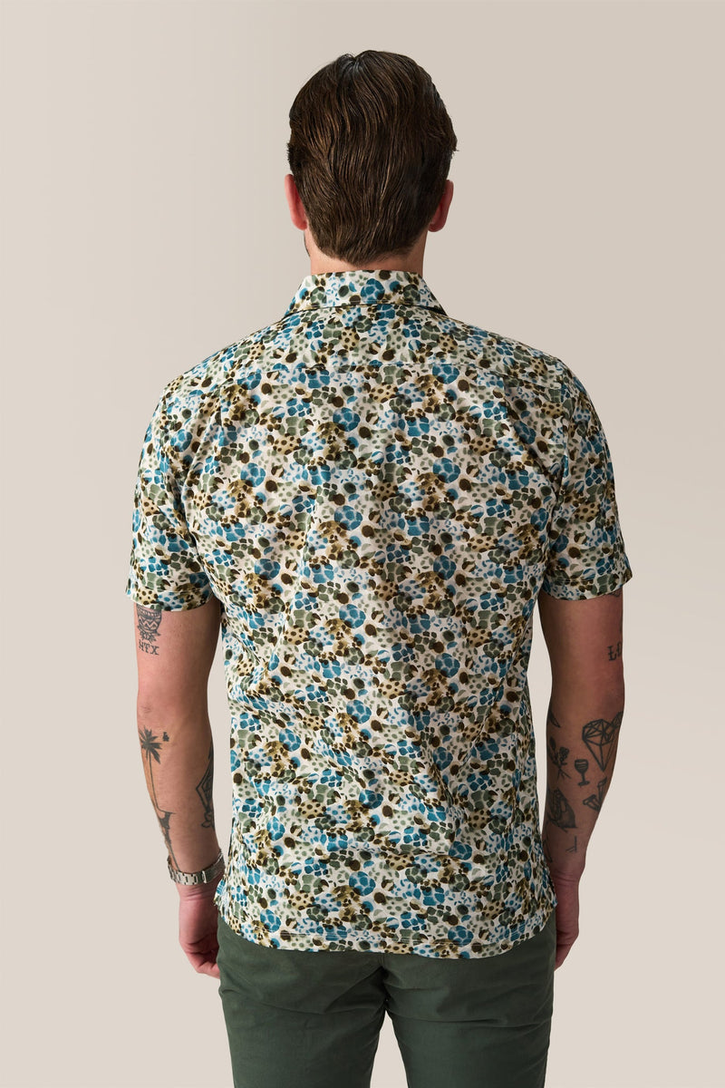 Good Man Brand On Point Print Pattern SS Shirt