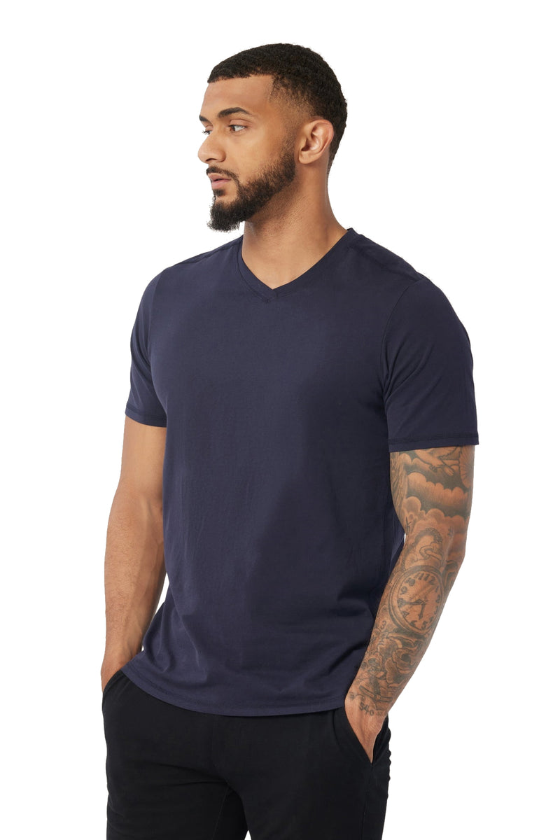 Good Man Brand Premium Ultrasoft Jersey High Vee T-Shirt