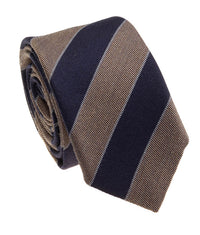 Geoff Nicholson Wool Silk Narrow Tie
