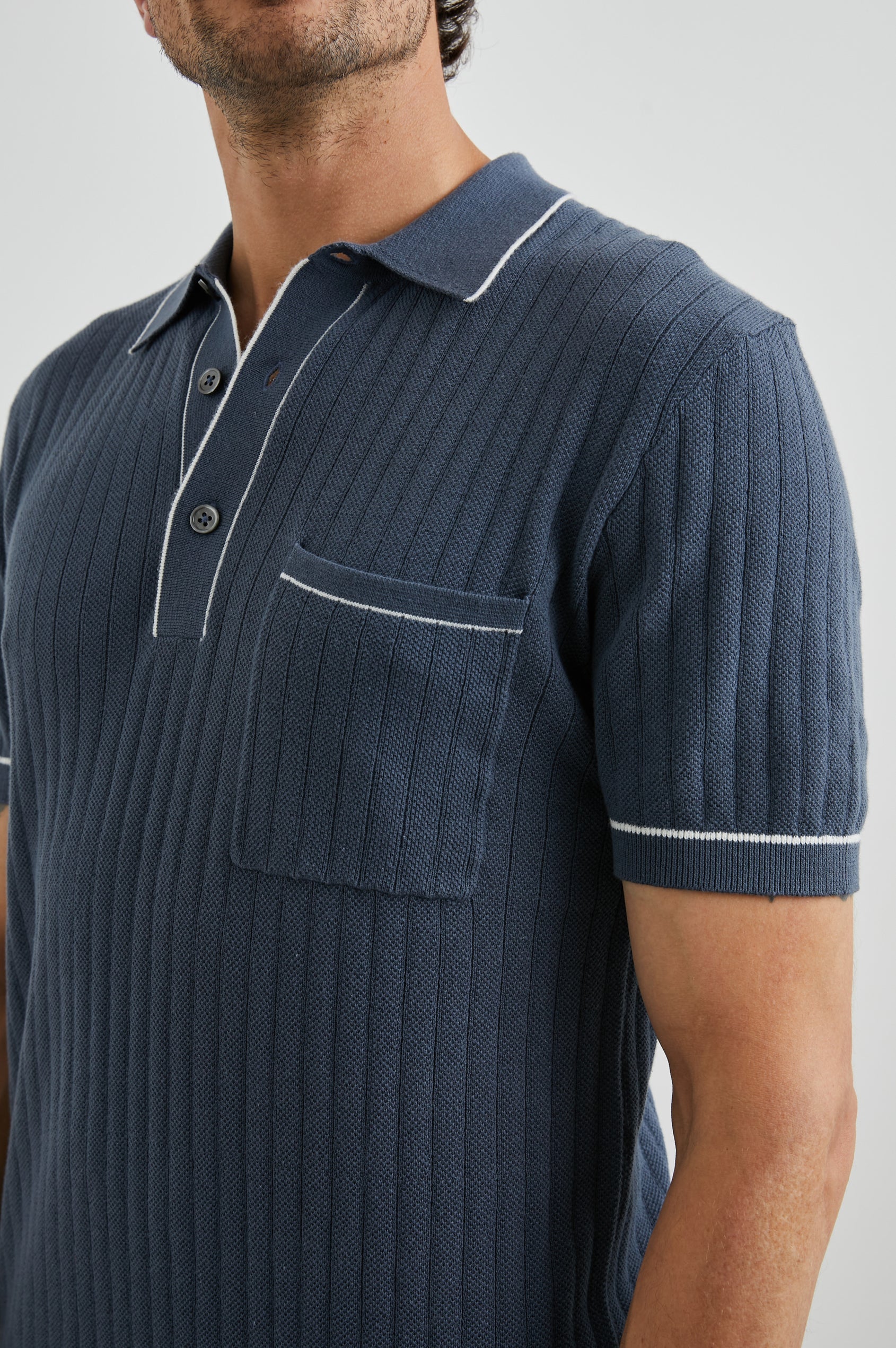 Rails Hardy Rib Knit Polo