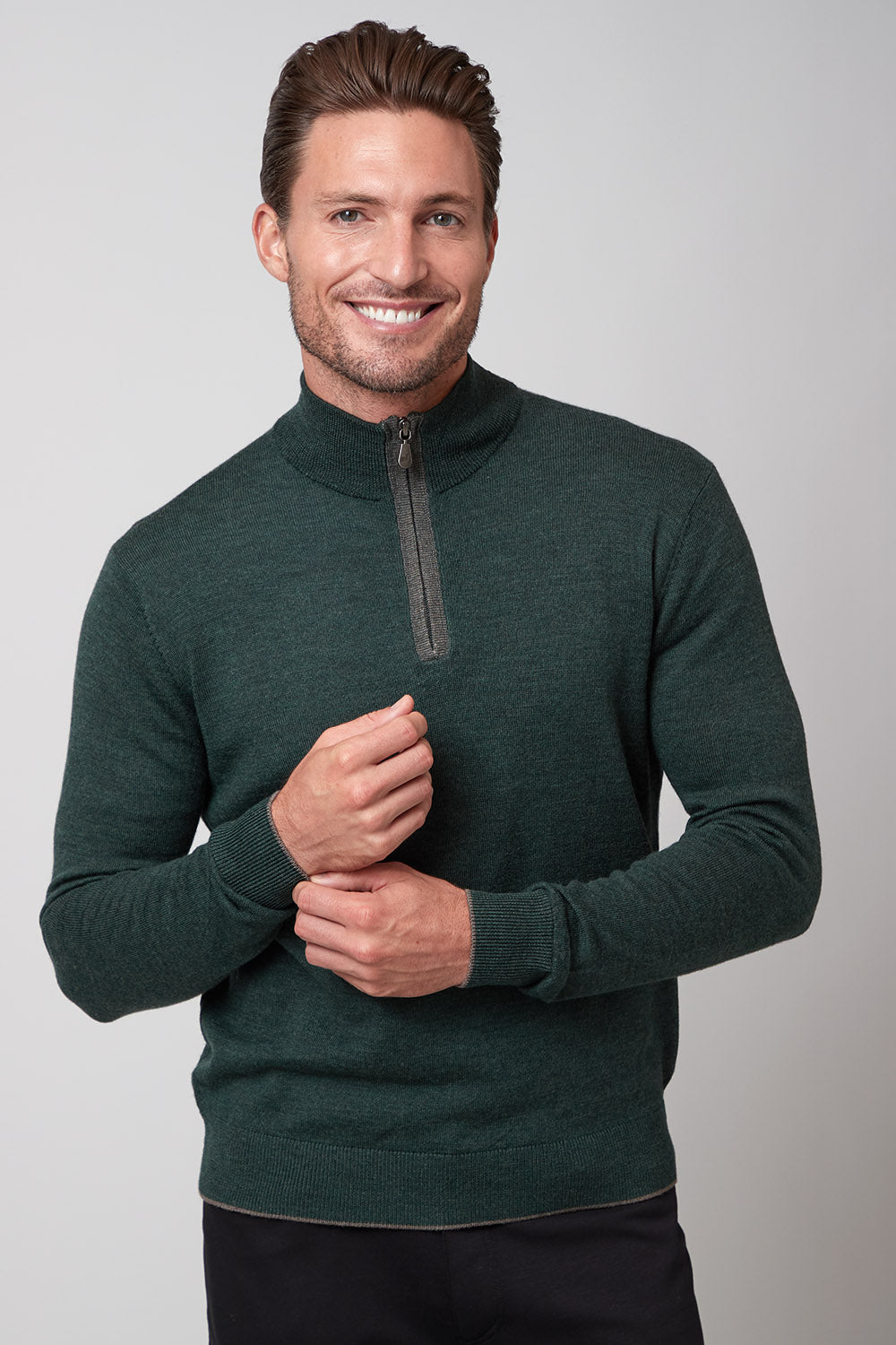 Brentwood Golf Classic Sweater M ブラウン Brentwood Golf Classic Sweater M ブラウン