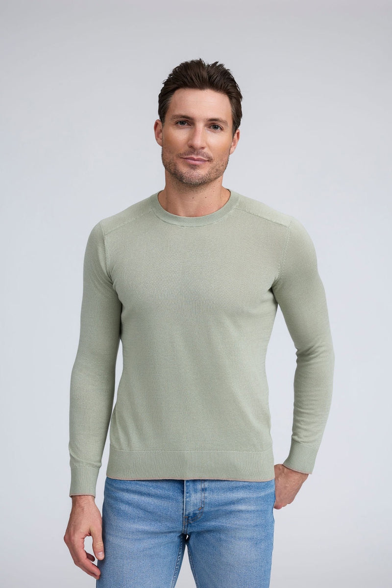 Raffi Camillo LS Crew Modal Cotton Knit